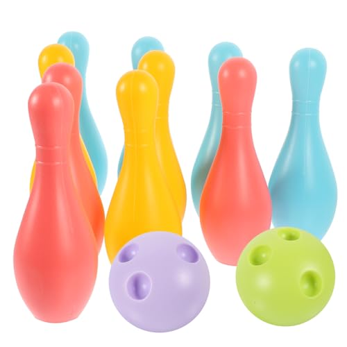 PHENOFICE 1 Satz Bowling für Kleinkinder Kinder Bowling Kinder geschirrset Spielzeug Bowlingkugel für Kinder Spielzeug für Kleinkinder Kinderspielzeug Bowling-Spielzeug Kinder bowlen Plastik von PHENOFICE