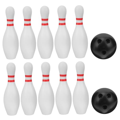 PHENOFICE 1 Satz Bowlingkugel Spielzeug Stift Bowling-Spielzeug Für Kinder Kleines Kegelspiel Indoor-sportspiel Für Kinder Bowlingspiel Für Kinder Bowlingspiel Im Freien Spielen Plastik von PHENOFICE