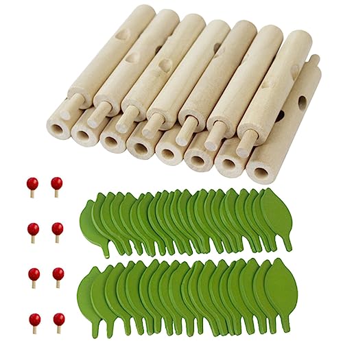 PHENOFICE 1 Satz Denkspiel Kleiner Baum, Spielzeug zusammenbauen Kinder rätsel Baum-Puzzles interaktives Spielzeug funnytoys kreatives 3D-Baumspielzeug Baumspielzeug zusammenbauen hölzern von PHENOFICE