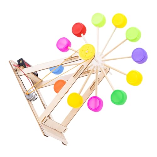 PHENOFICE 1 Satz Flaschenverschluss Riesenrad Spielzeugmodelle Holzmodell Für Kinder Kunststoff von PHENOFICE