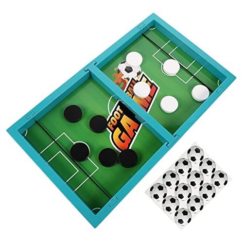 PHENOFICE 1 Satz Hüpfendes Schach Schnelles Sling-Puck-Spiel Tischschachspielzeug -brettspiel Hockey-tischspiel Tisch-Desktop-Kampf Hüpfendes Spielzeug Partyzubehör Sky-Blue P.s von PHENOFICE