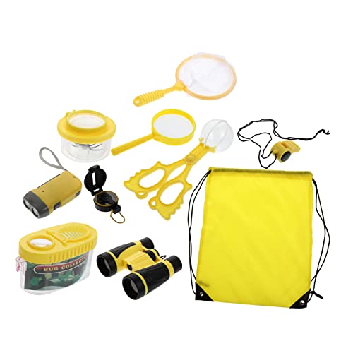 PHENOFICE 1 Satz Insekten Beobachtung Bug-kit Kinder-kit Outdoor-Spielzeug Für Kinder Fernglas Für Kinder Lernspielzeug Bug-beobachtungs-kit Kit Zum Fangen Von Schmetterlingen Yellow Stoff von PHENOFICE