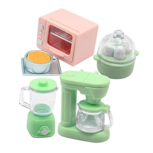 PHENOFICE 1 Satz Miniatur-Küchenspielzeug Küchengeräte Spielzeug Kinder Kaffeemaschine Spielzeug Modell Einer Miniatur-Kaffeemaschine small Kitchen appliances realistischer Ofen Mini-Modell von PHENOFICE