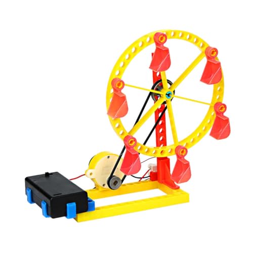 PHENOFICE 1 Satz Riesenrad Bauen bastelset basteln für Physik für spielsachen für Toys naturwissenschaftliches Lernset Riesenrad Modell Abs von PHENOFICE