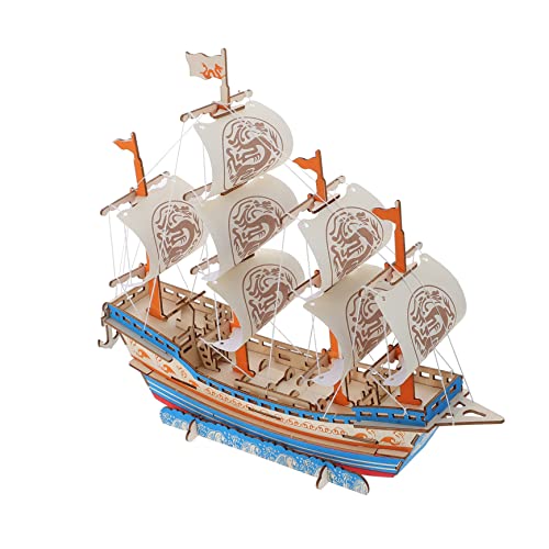 PHENOFICE 1 Satz Segelmodell Modelle für Erwachsene -Puzzle Dekorationen für zu Hause inneneinrichtung Home Decor Bausatz für Modellboote Spielzeugboot Holz von PHENOFICE