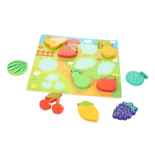 PHENOFICE 1 Satz Spielzeug für Kleinkinder Kleinkindspielzeug Kleinkind Spielzeug Educational Toys Kinderspielzeug Puzzle Lernspielzeug für Kinder Rätsel für Kinder Holz von PHENOFICE