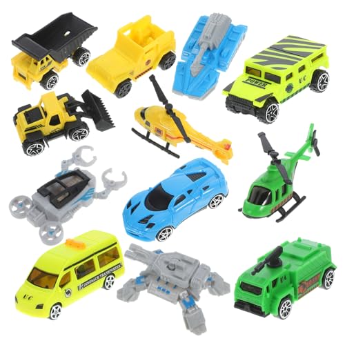 PHENOFICE 1 Satz Spielzeugauto Spielzeug für Baufahrzeuge Engineering-LKW-Spielzeug Kinder puppenwagen kinderspielzeug Auto Toy Cars Kinderfahrzeug Spielzeug Lernfahrzeug Spielzeug Abs Green von PHENOFICE