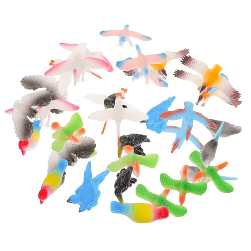 PHENOFICE 1 Satz Tiermodell Vogelspielzeug Für Kinder Simuliertes Vogelspielzeug Simuliertes Tier Mikro Simulation Von Tierspielzeug Papageienfiguren Gefälschte Tierfiguren Colorful Plastik von PHENOFICE