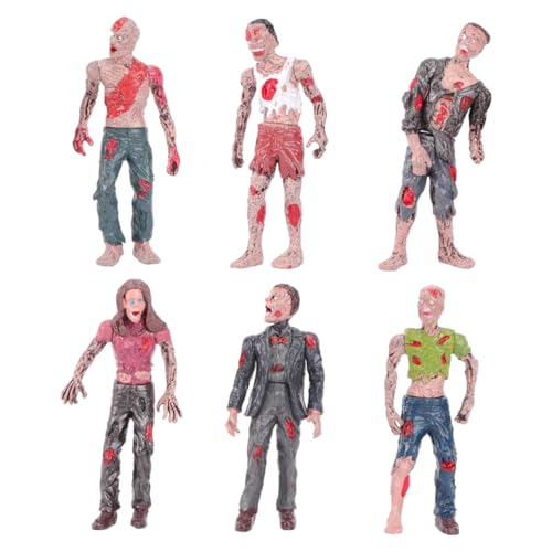 PHENOFICE Bewegliches Zombiemodell Aus Kunststoff Mini Zombie Actionfiguren Walking Dead Spielzeug Für Partydekoration PHENOFICE Bewegliches Zombiemodell Aus Kunststoff Mini Zombie Actionfiguren Walking Dead Spielzeug Für Partydekoration von PHENOFICE