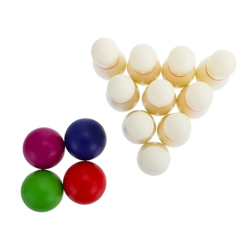 PHENOFICE 1 Set Bowling Sportspielzeug Mini Spielzeug Für Kinder Tisch Sportspielzeug Reisespielzeug Lernspielzeug Puzzle Spielzeug Interaktives Eltern Kind Spielzeug Harz von PHENOFICE