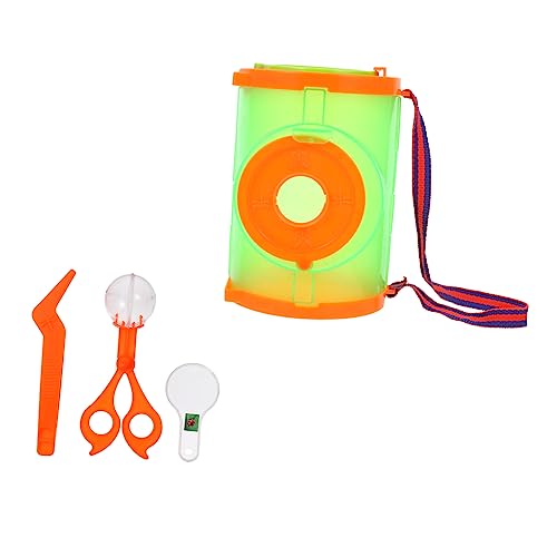 PHENOFICE 1 Set-Box Musterbox Fangclip Käfig Im Freien Lernspielzeug Kinderpinzette Spielzeug Für Draußen Kinderspielzeug Outdoor-Pflanzen Probenvitrine Spielzeug Für Kinder Schaufel Plastik von PHENOFICE