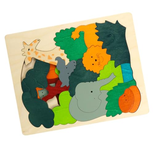 PHENOFICE 1 Set Kleinkind Spiel Spielzeug Kleinkind Lernpuzzle Spielzeug Kinder Holzpuzzle Holz Holzpuzzle Spielzeug von PHENOFICE