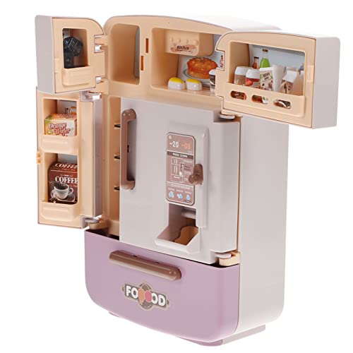 PHENOFICE 1 Set Küche Simulation Kühlschrank Mini Lebensmittelspielzeug Tiny Food Mini Lebensmittel Dekor Für Zuhause Mikrospielzeug Minikühlschrank Kinder Minikühlschrank Minispielzeug von PHENOFICE