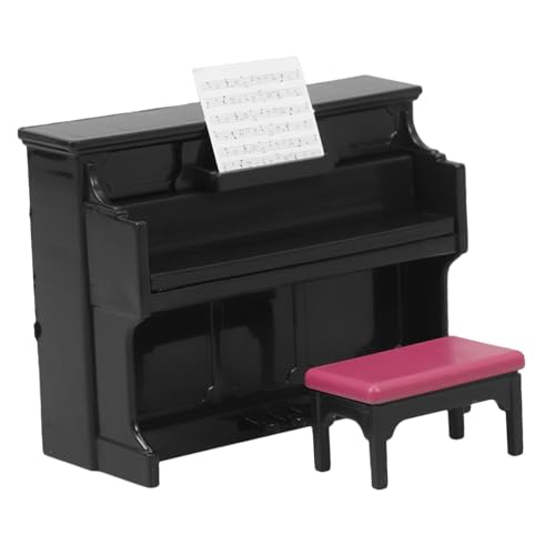 PHENOFICE 1 Set Mini Klavier Modell Puppenspielzeug Puppenhaus Miniatur Puppenhaus Zubehör Mini Zubehör Mini Instrument Miniatur Klavier Modell Mini Klavier Abs von PHENOFICE