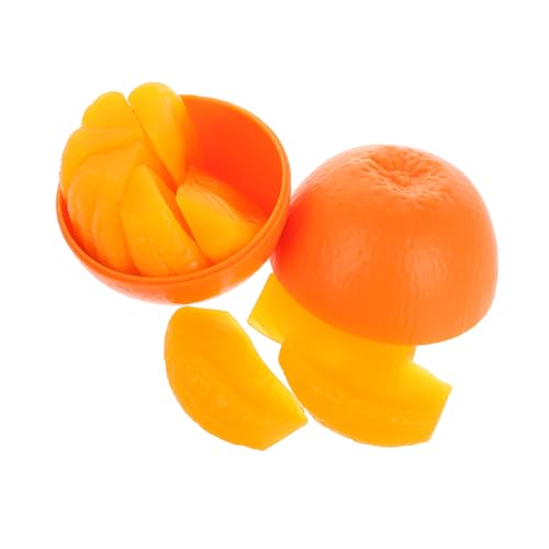 PHENOFICE Spannendes Spielzeug für Jungen und Mädchen Orange 3D-Puzzle-Set Obst-lernspiel Kleinkinder Vorschul-Puzzle Robustes Spielzeug von PHENOFICE