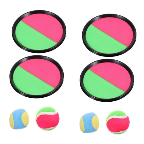 PHENOFICE 1 Set Sticky Racket Toy Throw Catch Game Toss and Catch Game Catch Ball Game Throw Paddles Ball Plastic von PHENOFICE