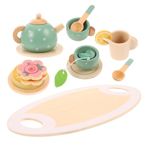 PHENOFICE Kitchen Set for Kids Girl Küchen Rollenspiel Teeservice Für 1 Set Aus Hochwertigem Inklusive Tassen Und Untertassen Ideales Für Fantasievolles Teeparty Spiel Und Pädagogische Aktivitäten von PHENOFICE