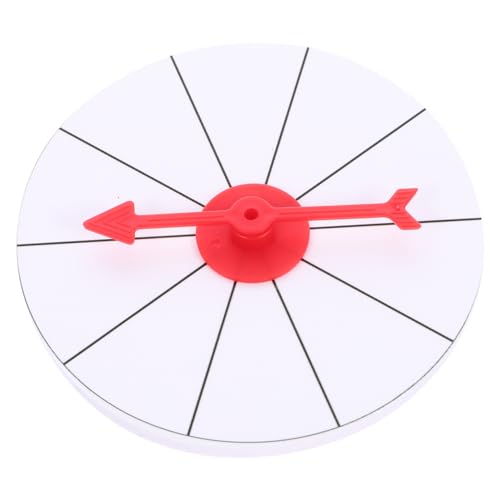 PHENOFICE 1 Stück Lucky Draw Wheel Rotary Game Prop Draw Game Hängender Plattenspieler Spiel Turn Plate Draw Game Wheel Party Supplies Tragbarer Plattenspieler Wandbehang Plattenspieler von PHENOFICE