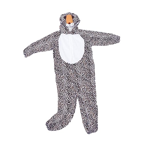 PHENOFICE Leoparden-kostümset für Jungen und Mädchen Bühnenkleidung Tier-Cosplay-Requisite Jungen und Mädchen Bühnenpartykleid von PHENOFICE