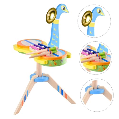 PHENOFICE 1 Teiliges Set Pfauen Schlagzeug Xylophon Kinder Pädagogisches Musikspielzeug Kinder Lerninstrument Kinder Lernen Musikinstrumente Kinder Musikinstrumente Kleinkind Schlagzeug Set von PHENOFICE