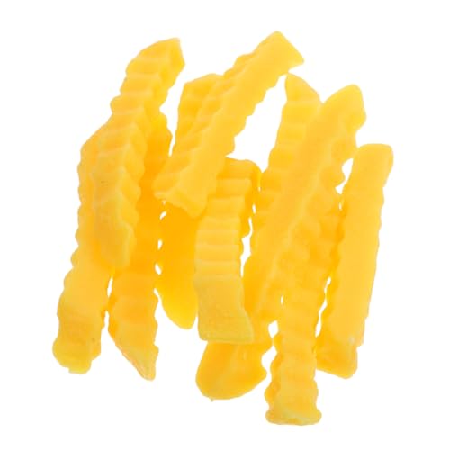 PHENOFICE 10 Stück Gefälschte Pommes Frites, Künstliche Pommes Frites, Modell, Rollenspiel Für Kleinkinder, Spiellebensmittel, Spielzeug Für Kleinkinder, Küchendekoration, Fotografie, von PHENOFICE