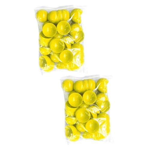 PHENOFICE 100 STK Bälle Aktivität Prallen Aktivität Lotteriebälle Aktivität Farbige Bälle Spielhausbälle Spiele Spiel Lotteriekugeln Farbiges Spiel Bälle Für Kleinkinder Bälle Babys Yellow von PHENOFICE