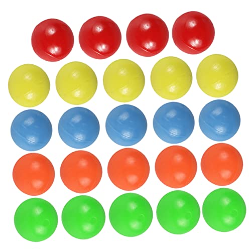PHENOFICE 100 Stück Kleine Farbige Zählkugeln Lernspielzeug für Mathe Unterrichtsmaterialien Farbenfrohe Kunststoffbälle zur Wahrscheinlichkeits und Farberkennung PHENOFICE 100 Stück Kleine Farbige Zählkugeln Lernspielzeug für Mathe Unterrichtsmaterialien Farbenfrohe Kunststoffbälle zur Wahrscheinlichkeits und Farberkennung von PHENOFICE