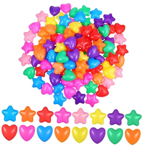 PHENOFICE 100st Meeresball Billardkugeln Bunte Bälle Für Bällebad Spielzeuge Mini-bällebad Bälle Schaumstoff-grubenbälle Bällebad Bälle 100 Lustige Ozeanbälle Sommerliche Ozeanbälle Plastik von PHENOFICE