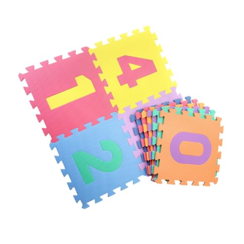 PHENOFICE 10St Krabbelmatte für Babys Kinder teppiche kinderteppich kinderspielmatten schaumstoffpolster spieledecken Eva Spielmatte -Puzzle-Matte ineinandergreifende Fußmatten für Babys von PHENOFICE