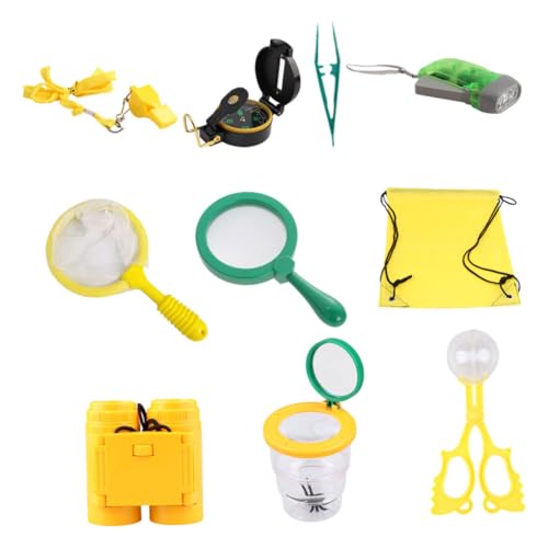 PHENOFICE 10st Outdoor-beobachtung Werkzeuge Beobachten Kit Zur Erkundung Der Natur Wandern Beobachten Outdoor-kit Für Kinder Campingset Für Kinder Naturzubehör Für Kinder Wildnisbeobachtung von PHENOFICE