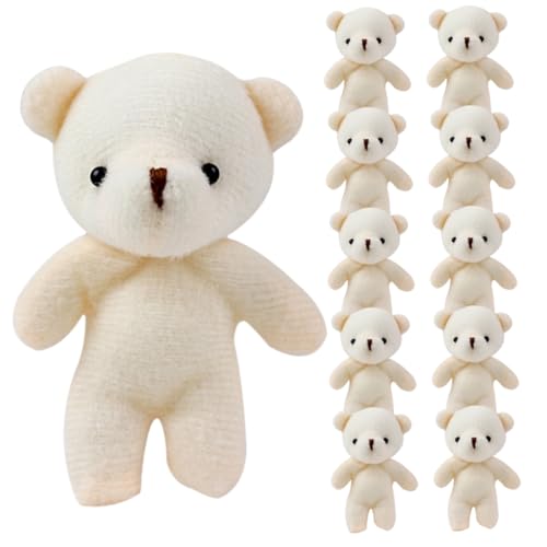 PHENOFICE 12St Bärenanhänger Plüsch Schlüsselanhänger kleine Bärenpuppen bär anhänger Spielzeuge Kinderspielzeug Bär Ornament Spielzeug verschleißfestes Bärendekor PP Baumwolle Weiß PHENOFICE 12St Bärenanhänger Plüsch Schlüsselanhänger kleine Bärenpuppen bär anhänger Spielzeuge Kinderspielzeug Bär Ornament Spielzeug verschleißfestes Bärendekor PP Baumwolle Weiß von PHENOFICE