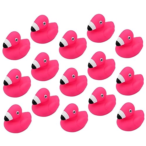 PHENOFICE 15 Stück Badespielzeug Mini Flamingo Spielzeug Rosa Flamingo Ente Mini Spielzeug Für Kinder Meerjungfrauen Spielzeug Kinderspielzeug Kinderspielzeug Badespielzeug Für von PHENOFICE