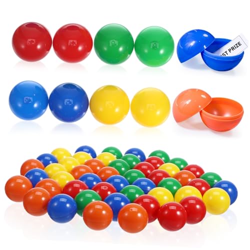 PHENOFICE 150 STK Lotteriekugel interessante Spielbälle Bingokugeln für die Party Verlosung von Spielbällen tischtennisball tischfussball Kugelstützen aus Kunststoff Nahtlose Plastikbälle von PHENOFICE