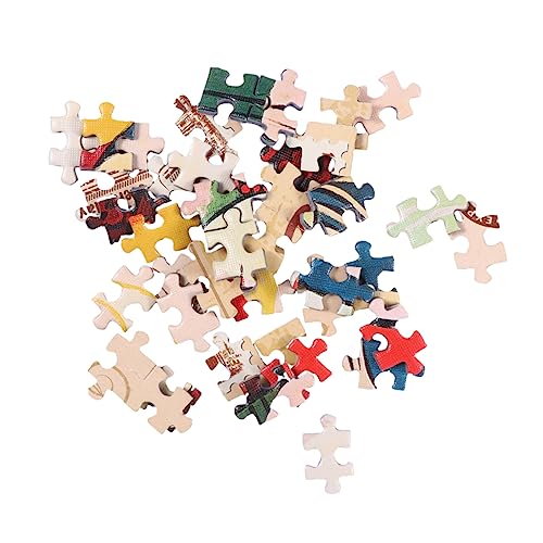 PHENOFICE 150-teiliges Set Papierpuzzle Puzzletisch Pädagogisches Spielzeug Pädagogisches Puzzle von PHENOFICE