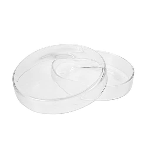 PHENOFICE 1Stk Petrischale Chemie experimente Petri Dish werzeug Multi Cooker School use Dish Convenient Dish The Tools schulzubehör Easy to Observe Dish Clear Design Dish Glas Transparent von PHENOFICE