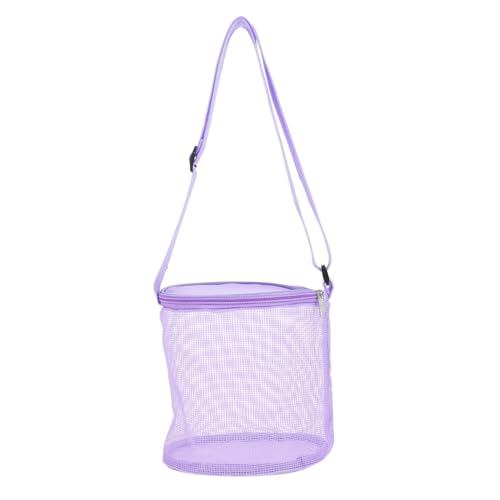 PHENOFICE 1Stk Shell-Tasche Mesh-Einkaufstasche für den Strand Strandtaschen aufbewahrungssack Storage Pockets Kinder Strandtasche Strandspielzeug für Babys Mesh-Aufbewahrungstasche PVC von PHENOFICE