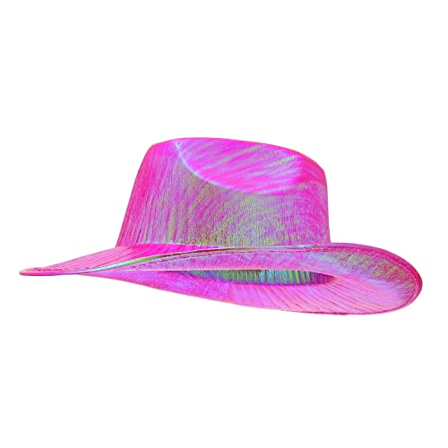 PHENOFICE 1stk Fantasy-cowboy-hut Damen Hüte Sombrero-partyhüte Frauenhut Westliche Hüte Vintage-hut Hüte Für Kinder Cowgirl-hüte Erwachsener Hut Landhüte Rosy Eva Composite Bunter Cowboyhut von PHENOFICE