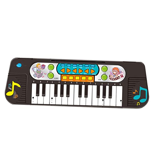 PHENOFICE 1stk Spielzeug Für Klaviermusik Spielset Für Kinder Klavier Für Kinder Kindertastatur Frühpädagogisches Klavier Digitalpiano-Kinder Musikspielzeug Für Die Frühe Kindheit Black von PHENOFICE