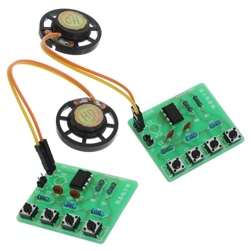 PHENOFICE 2sätze Oszillator DIY Elektronik Musik-Instrument Bausatz Für Lötübungen Und Kreative Projekte Fördert Mechanisches Und Elektronisches Verständnis PHENOFICE 2sätze Oszillator DIY Elektronik Musik-Instrument Bausatz Für Lötübungen Und Kreative Projekte Fördert Mechanisches Und Elektronisches Verständnis von PHENOFICE