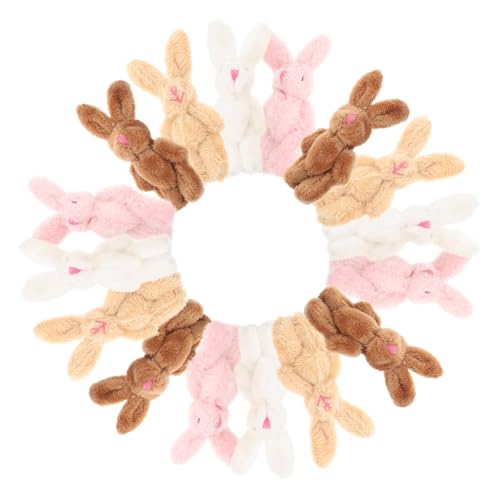 PHENOFICE 20St Plüschhasenpuppe Hase Babyspielzeug Kleiner Hase Hasenpuppe Spielzeug Kinder Stoffhasen Plüschtiere hasenkuscheltiere Hasen stofftier Mini-Puppen Hasen-Ornamente kurzer Plüsch von PHENOFICE