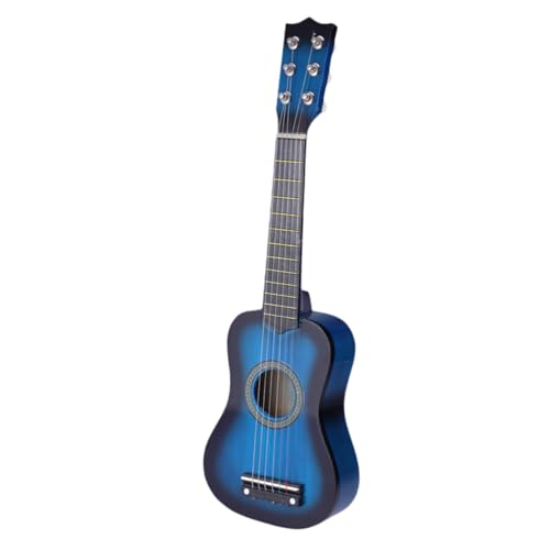 PHENOFICE 23 Kinder Gitarre Kindergitarre für Jungen Gitarre für Kinder Kinderspielzeug Kindergitarre für Mädchen kinderinstrumente Kinder musikinstrumente Holzgitarre Hölzern Blue von PHENOFICE