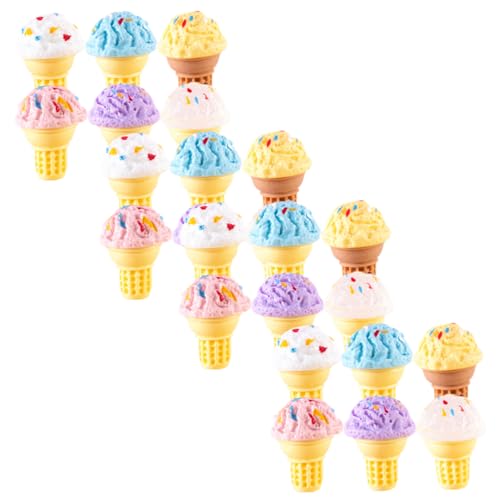 PHENOFICE Miniatur Lebensmittel Eiscreme Modell Harz Mini Für Küche Zubehör Simulation Toy Mini Dessert Ornament Mini Dekoration von PHENOFICE