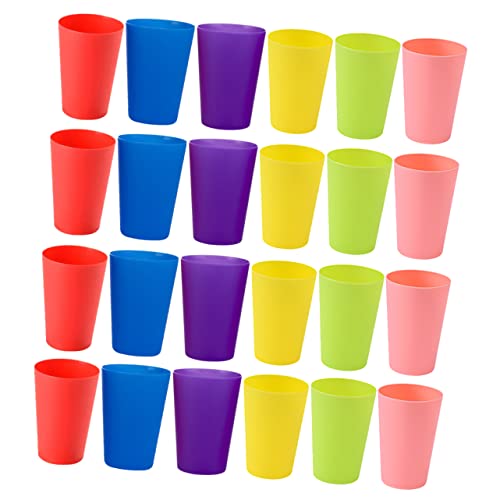 PHENOFICE 24St Tassen stapeln Sport-Stapelbecher Spielzeug zum Stapeln von Bechern Babybaubecher Stacking Cups plastikenten Stapelspielzeug für Babys Spiel zum Stapeln von Bechern von PHENOFICE