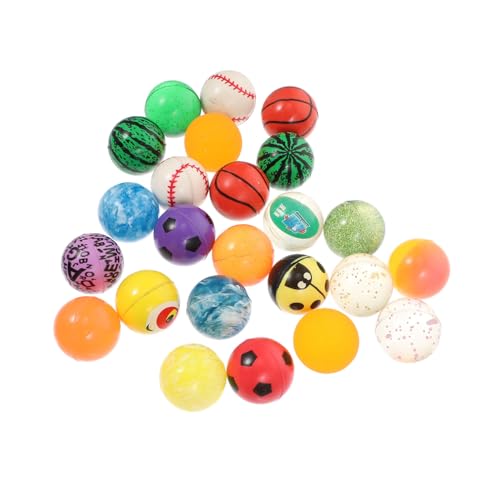 PHENOFICE 24st Hüpfball Stressball Spielzeug Springende Bälle Weltraumspielzeug Für Kinder Hüpfbälle Für Kinder Anti-Stress-Spielzeug Bulk-Spielzeug Für Kinder Bälle Spielen Spielzeug Gummi von PHENOFICE