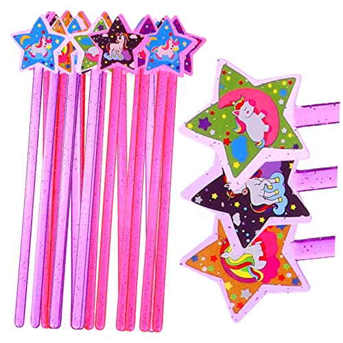 PHENOFICE 25St Zauberstab Spielzeug Zauberstäbe für Kinder Zauberstab der Engelsfee The photostick Toys for Spielzeuge Kinderspielzeug Maskerade-Fee-Sticks schöne Sternenfee-Sticks von PHENOFICE