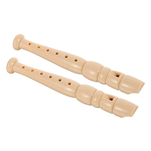 PHENOFICE 2St Klarinette für Kinder Barockblockflöten Kinder üben Klarinetten kinderinstrumente Kinder musikinstrumente Kinderspielzeug Musikspielzeug für Kinder einfaches Blasinstrument von PHENOFICE