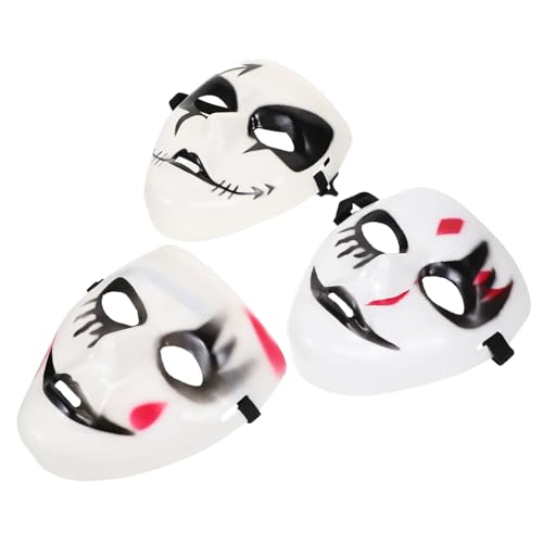 PHENOFICE Halloween Kostümmasken Set Gruselige Schaurige Gesichtsmaske Für Partys Und Cosplay Ideal Für änner Und Frauen Verschiedene Designs von PHENOFICE