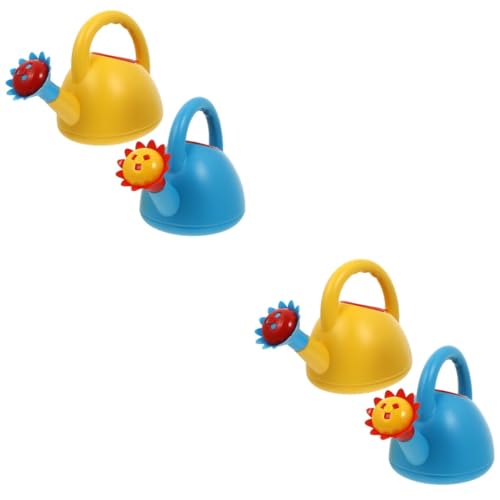 PHENOFICE 4 Stück Schneckentopf Spielzeug Babyspielzeug Sprinkler-badespielzeug Dekorative Gießkanne Pflanzen Für Kinder Bonsai-gießkanne Blumengießkanne Spielzeug Kinder Gießkanne Plastik von PHENOFICE