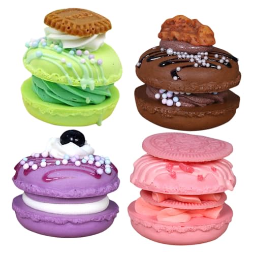 PHENOFICE Pädagogisches Gefälschtes Macaron-lebensmittelmodell-Set Künstliches Dessert-Ornament Für Jungen Und Mädchen Erwachsene von PHENOFICE