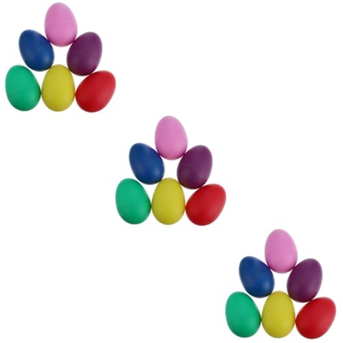 PHENOFICE 45 STK Percussion-Eier Maracas Osterei-Schüttler Kinderspielzeug Musikalische Eier Eierbecher kinderinstrumente Kinder musikinstrumente Schlaginstrument Musikalisches Spielzeug Abs von PHENOFICE